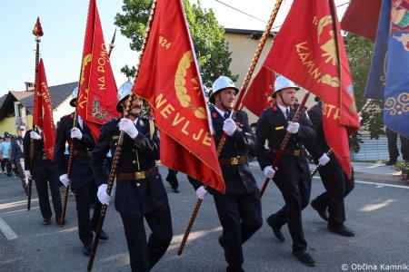Slovesnost ob odprtju prizidka Prostovoljnega gasilskega društva Tunjice (19)